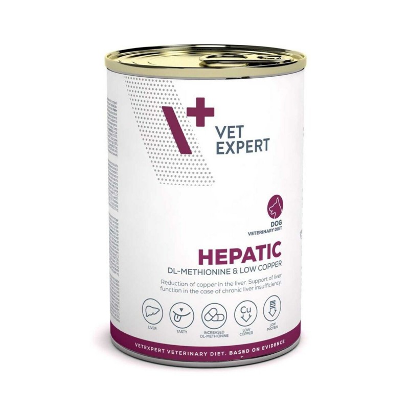 Cibo umido VETEXPERT Hepatic Dog Carne 400 g