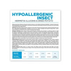 mangime VETEXPERT Hypoallergenic Insect Dog 12 kg