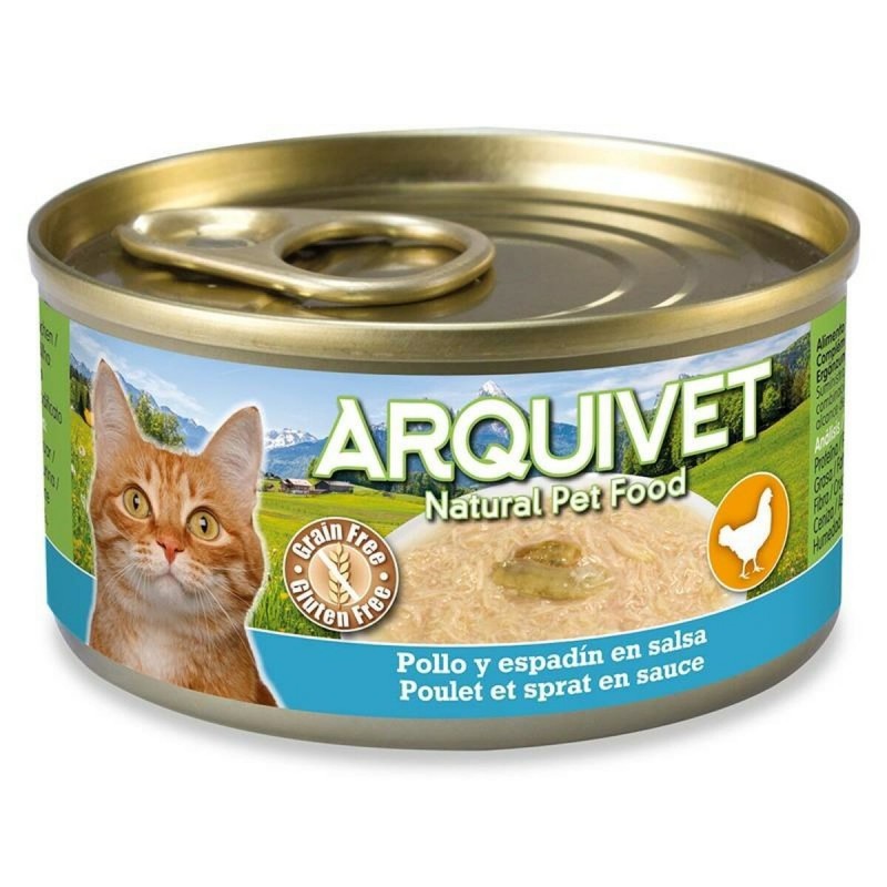 Cibo per gatti Arquivet Pollo 80 g
