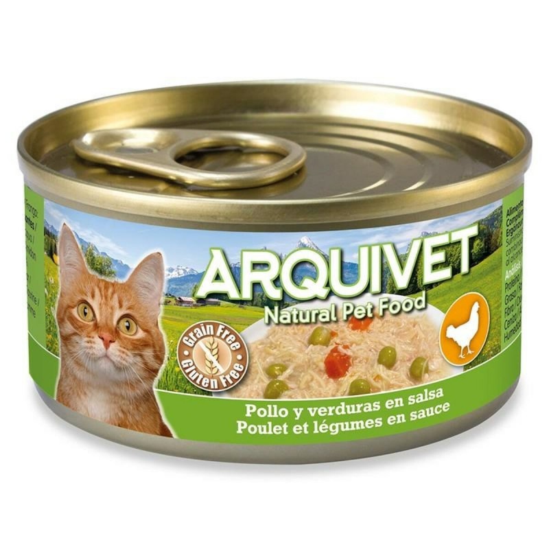 Cibo per gatti Arquivet Pollo 80 g
