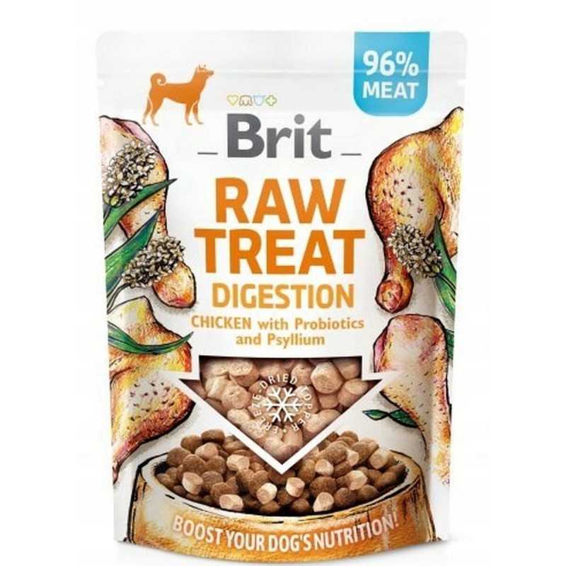 mangime Brit Raw Treat Digestion Pollo 40 g