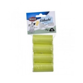 Sacchetto per rifiuti Trixie 80 Unità Giallo Plastica (4 Pezzi) (4 Unità)