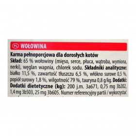 Cibo per gatti Animonda Adult Carne di vitello 200 g