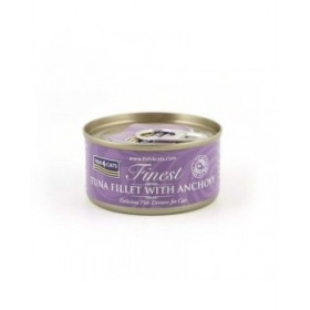 Cibo per gatti FISH4DOGS FISH4CATS Tuna fillet with anchovy Pesce 70 g
