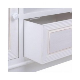 Cassettiera Alexandra House Living Bianco Legno MDF 42 x 60 x 100 cm