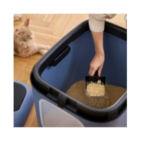 Lettiera per Gatti Rotho Biala XL Azzurro Plastica