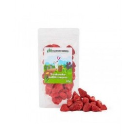 Mangime per Conigli Factoryherbs Freeze-dried strawberries Cincillà Cavia Criceto Ratto Mouse Roditori Uccelli