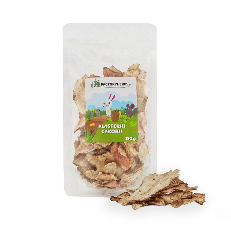 Mangime per Conigli Factoryherbs Chicory slices Cincillà Cavia Criceto Ratto Mouse Roditori Uccelli