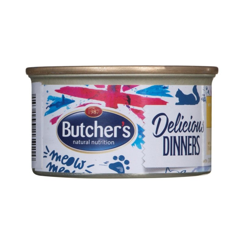 Cibo per gatti Butcher's Delicious Dinners Pollo Tacchino 85 g