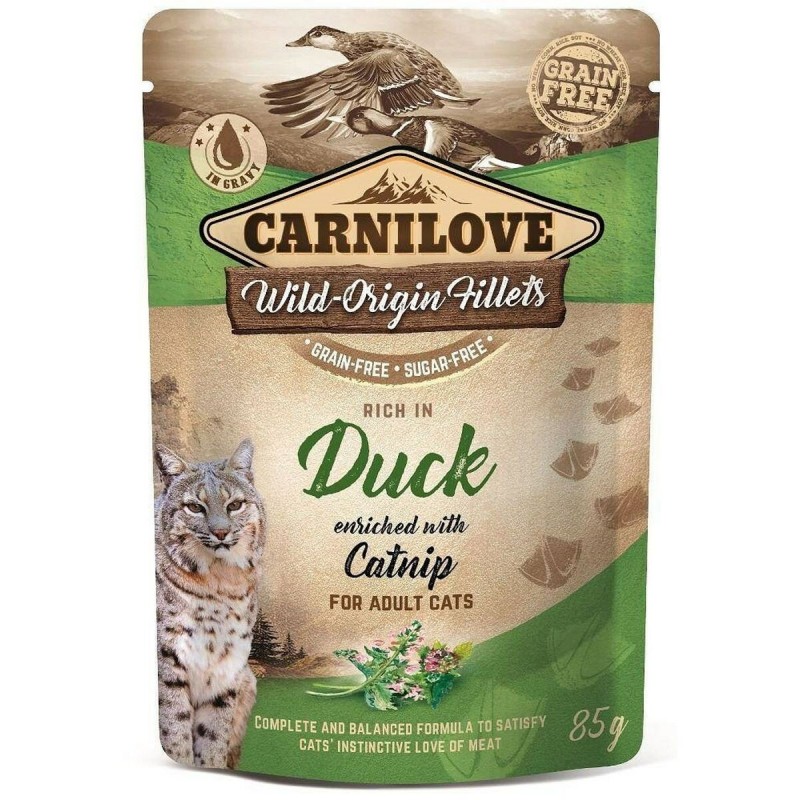 Cibo per gatti Carnilove Cat Pouch Pollo Anatra 85 g