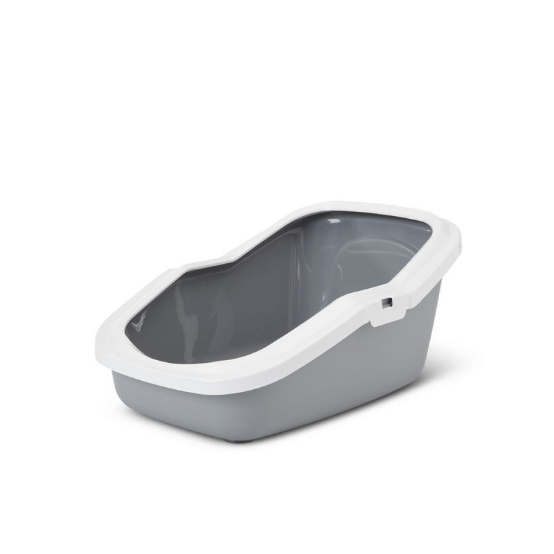 Lettiera per Gatti Savic Bianco Grigio Plastica