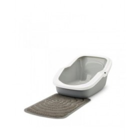 Lettiera per Gatti Savic Bianco Grigio Plastica