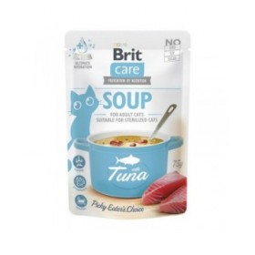Spuntino per Cat Brit Care Soup Pesce
