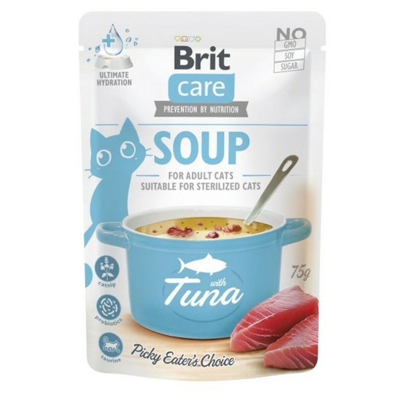 Spuntino per Cat Brit Care Soup Pesce