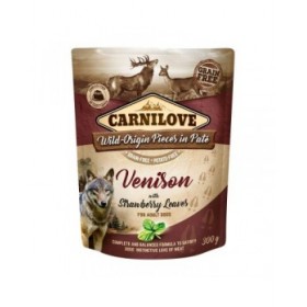 Cibo umido Carnilove Dog Pouch Cervo 300 g