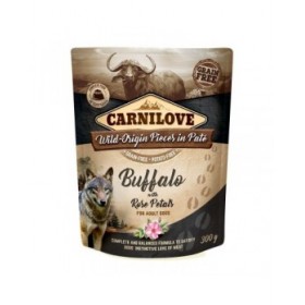 Cibo umido Carnilove Wild Buffalo & Rose petals 300 g