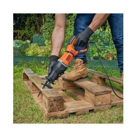 Sega a Sciabola Black & Decker BES301K-QS 750 W 2800 SPM