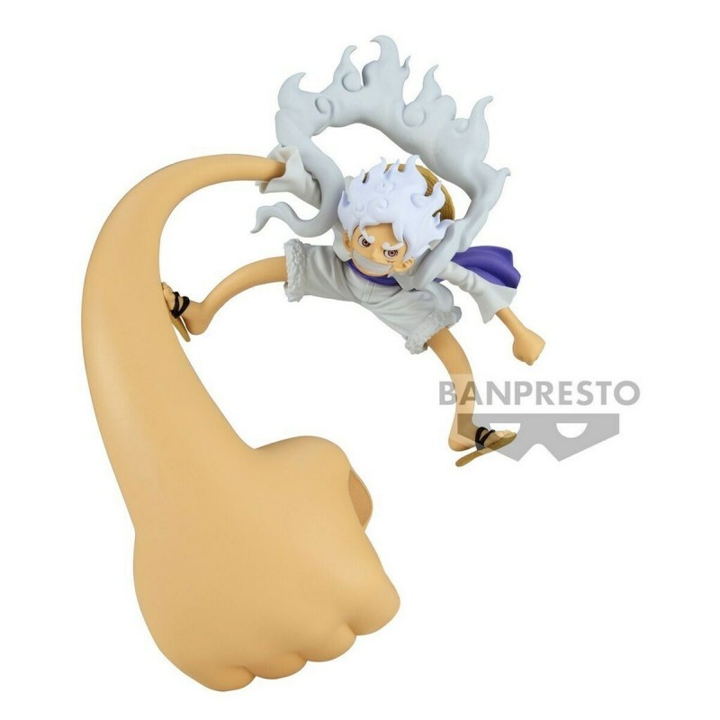 Statuina da Collezione One Piece ONE PIECE FL - MONKEY.D.LUFFY (GEAR 5) Vol.4 Multicolore (Multicolore) Plastica (Plastica)