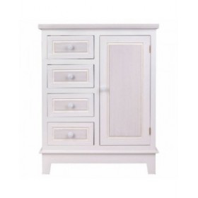 Ingresso con Cassetti Alexandra House Living Bianco 32 x 84 x 66 cm