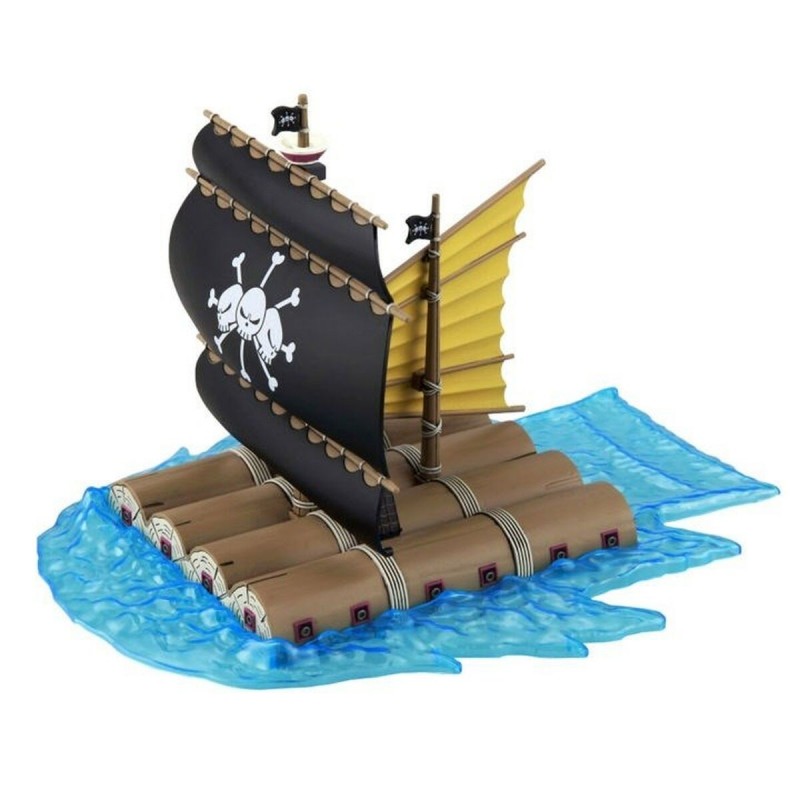 Statuina da Collezione One Piece GRAND SHIP COLLECTION MARSHALL D.TEACH'S PIRATE SHIP Nero (Nero) Plastica (Plastica)