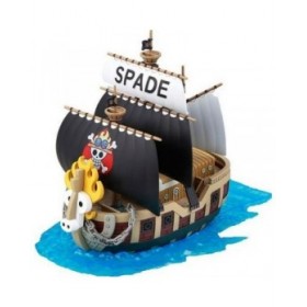 Statuina da Collezione One Piece GRAND SHIP COLLECTION SPADE PIRATES SHIP Plastica (Plastica)