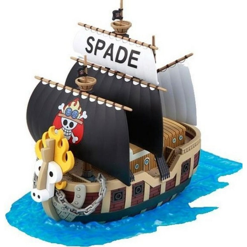 Statuina da Collezione One Piece GRAND SHIP COLLECTION SPADE PIRATES SHIP Plastica (Plastica)