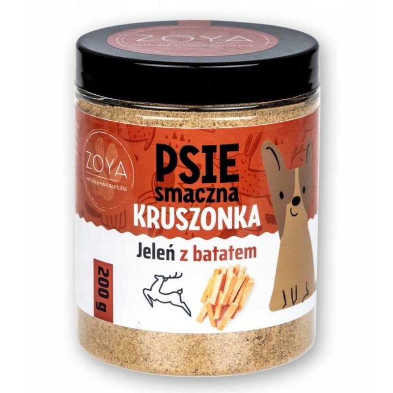 Snack per Cani Zoya Deer crumble with sweet potato Cervo 200 g