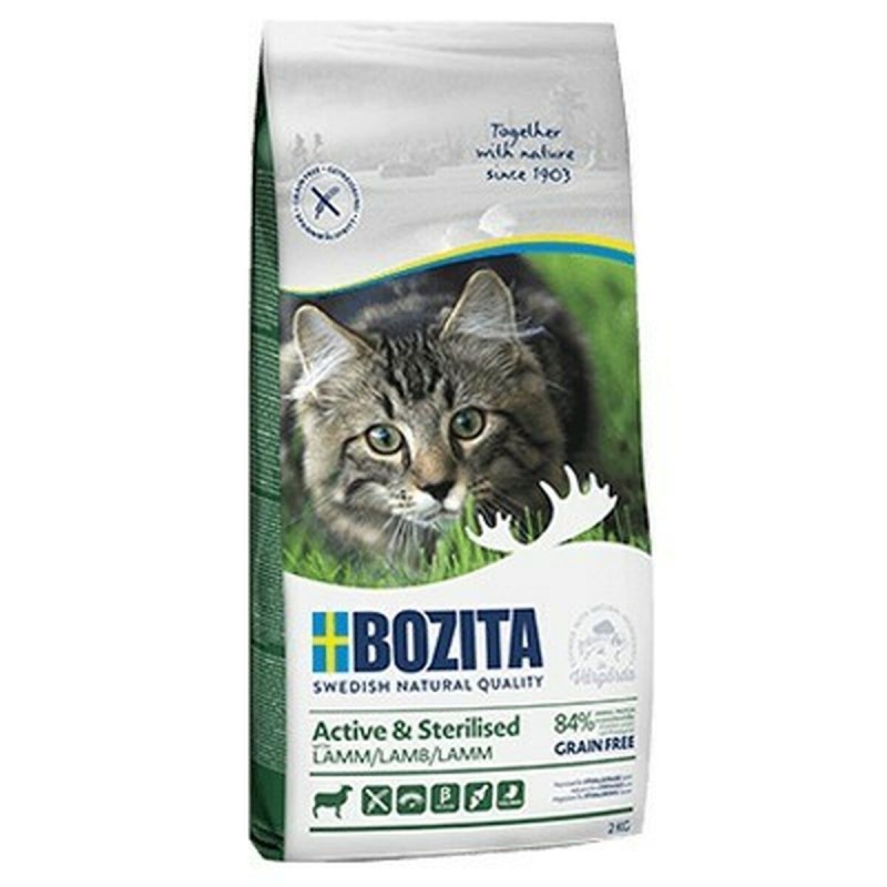 Cibo per gatti Bozita Active & Sterilised Pollo Agnello 2 Kg