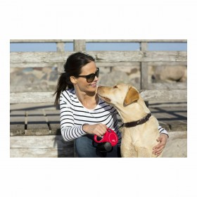 Guinzaglio per Cani Flexi New CLASSIC Nero