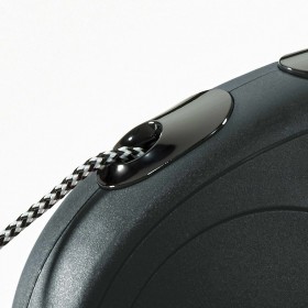 Guinzaglio per gatti Flexi Nero XS