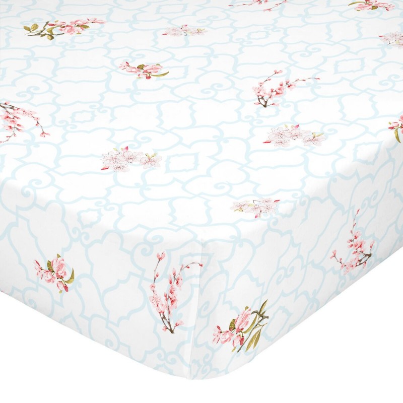 Lenzuolo con angoli HappyFriday Sakura Multicolore 180 x 200 x 32 cm