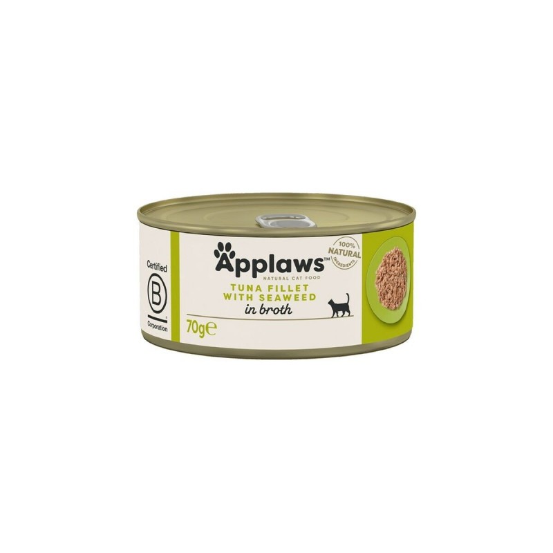 Cibo per gatti Applaws Tuna Fillet with Seaweed in Broth Pesce 70 g