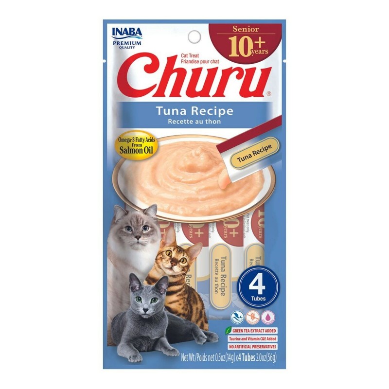 Spuntino per Cat Inaba Churu Senior Tuna Recipe Pesce