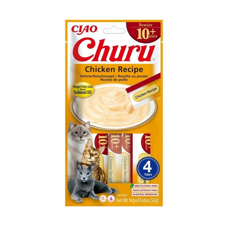 Spuntino per Cat Inaba Churu Senior Chicken Recipe Pollo