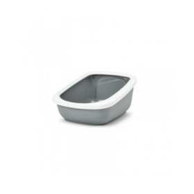 Lettiera per Gatti Savic Bianco Grigio Plastica