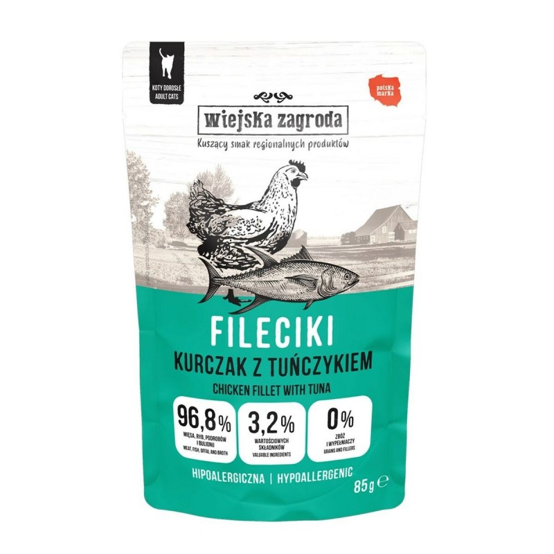 Cibo per gatti WIEJSKA ZAGRODA Pollo 85 g