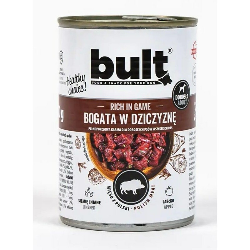 Cibo umido Bult Rich in game Carne 400 g