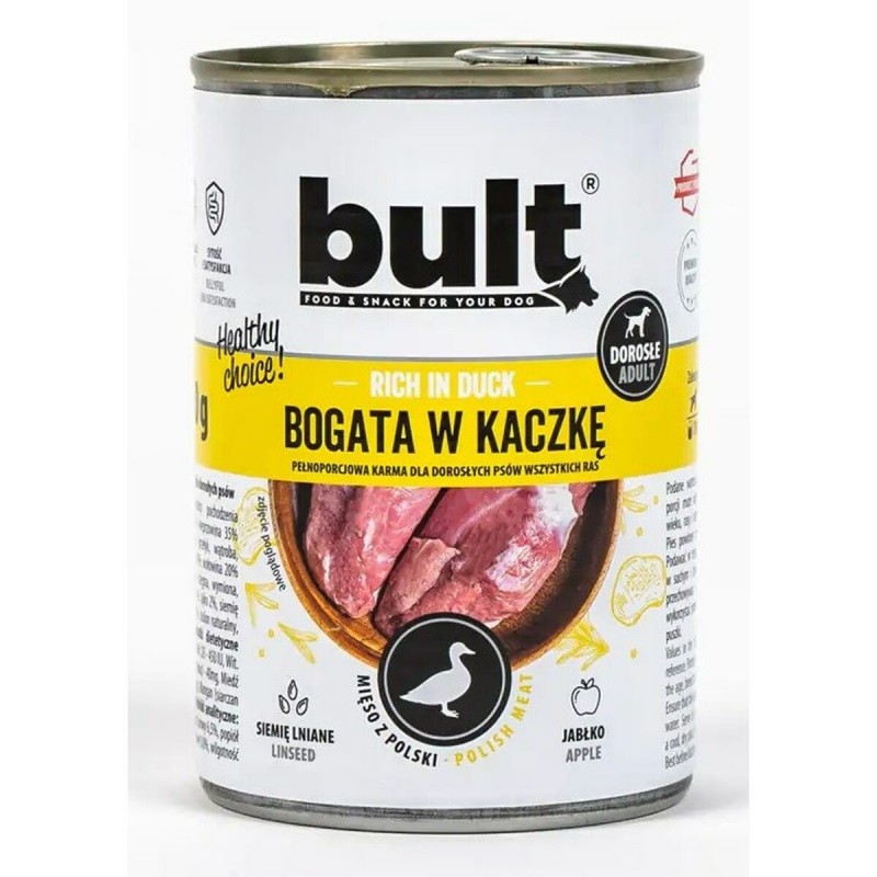 Cibo umido Bult Rich in duck Anatra 800 g