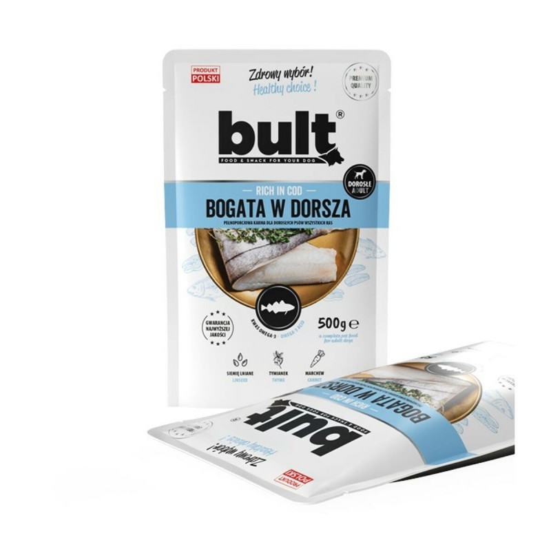 Cibo umido Bult Rich in cod Pesce 100 g