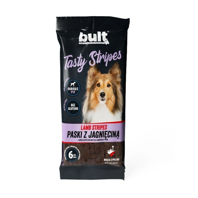 Snack per Cani Bult Tasty stripes Lamb Agnello 150 g