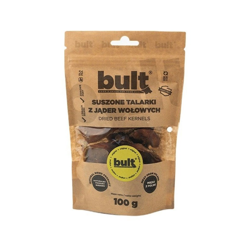 mangime Bult Dried beef kernels Carne di manzo e vitello 100 g