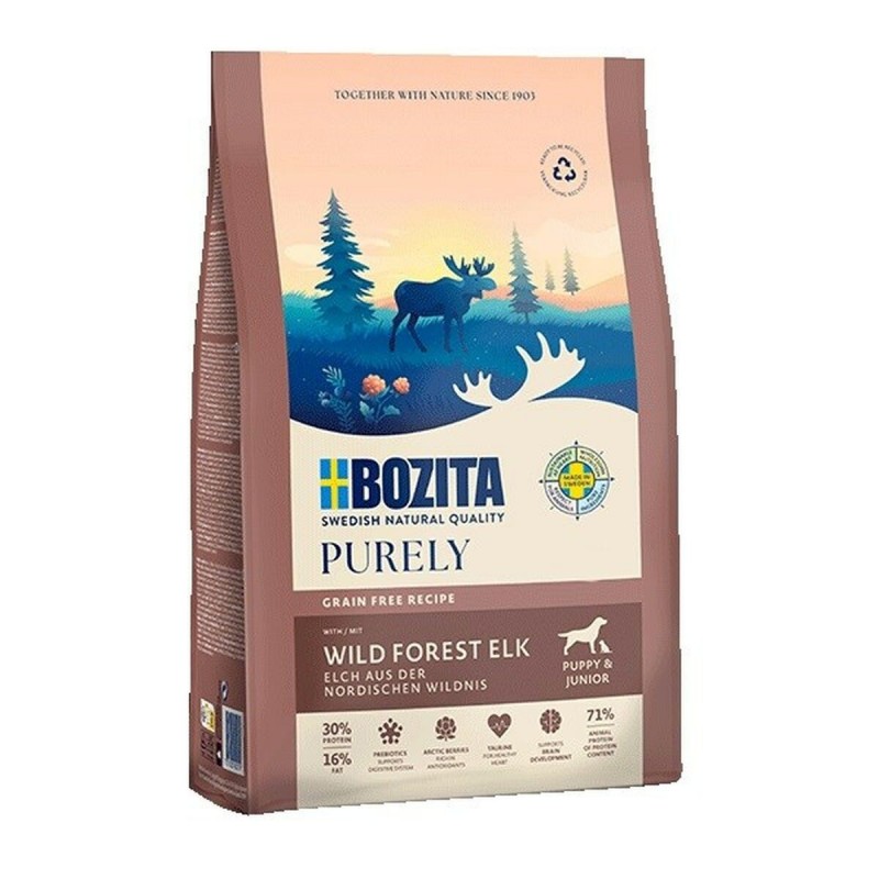 mangime Bozita Purely Junior Elk with chicken 2,5 kg