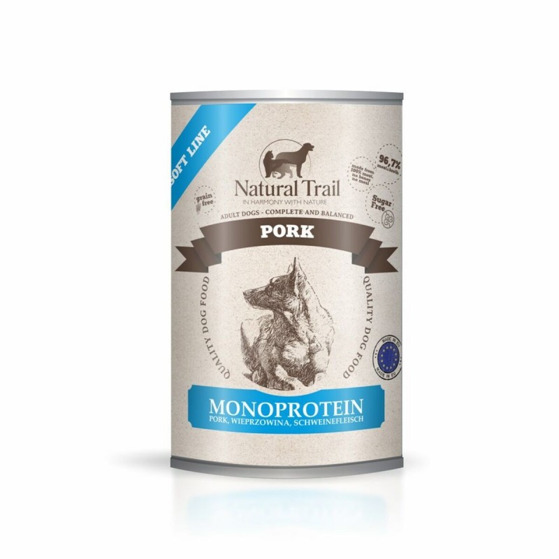 Cibo umido NATURAL TRAIL Maiale 400 g