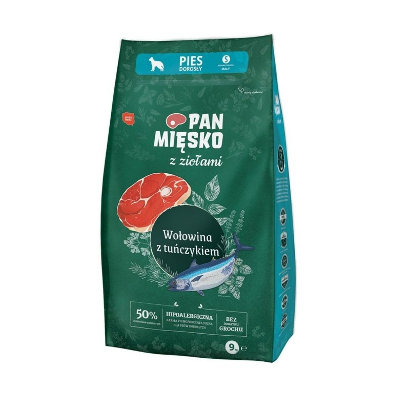 mangime PAN MIĘSKO Carne di vitello 9 kg