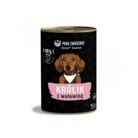 Cibo umido Paka Zwierzaka Seventh Heaven Rabbit and beef Coniglio 400 g