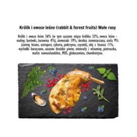 mangime Paka Zwierzaka Rabbit with forest fruits S Coniglio 9 kg