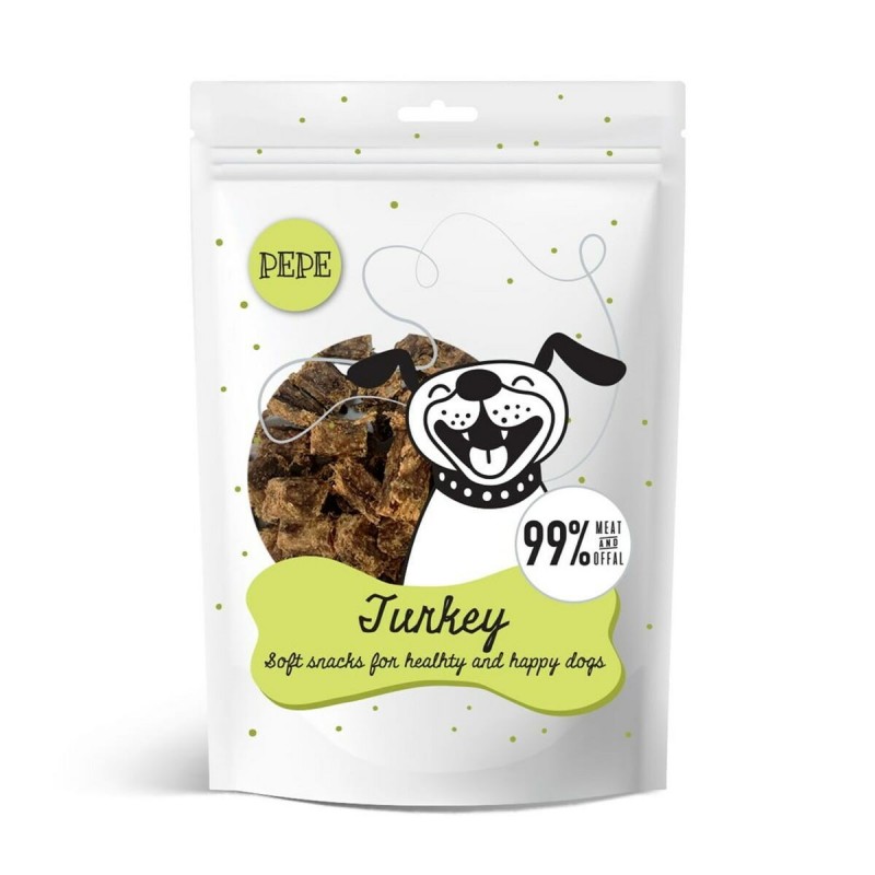 Snack per Cani Paka Zwierzaka Pepe Turkey Tacchino 70 g
