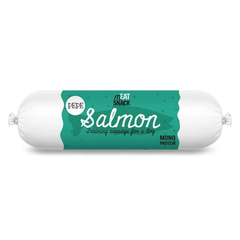 Snack per Cani Paka Zwierzaka Pepe Sausage Salmon Salmone 200 g