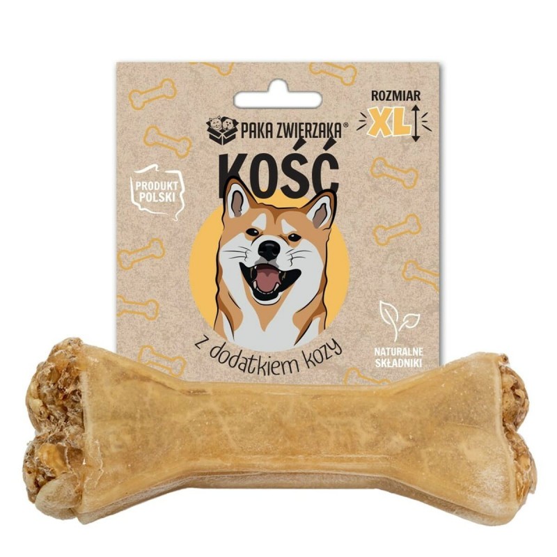 Snack per Cani Paka Zwierzaka Bone with goat XL 17 cm Capra 115 g