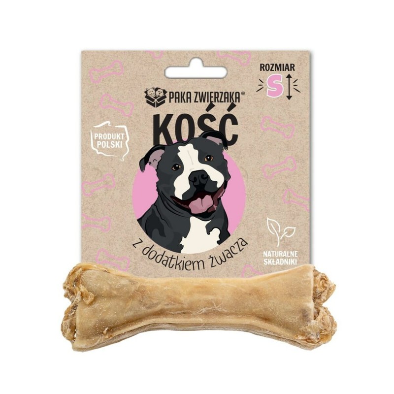 Snack per Cani Paka Zwierzaka Bone with tripe additive S 10 cm Carne di manzo e vitello 35 g